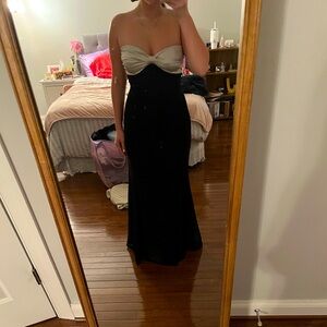 Small strapless runaway the label dress